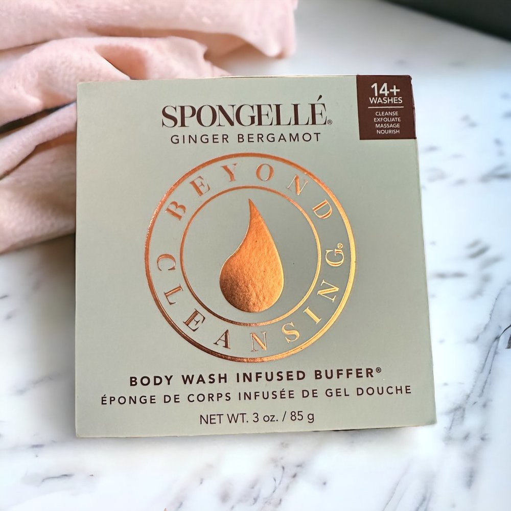 Spongelle Bodywash infused buffer (Ginger Bergamot)